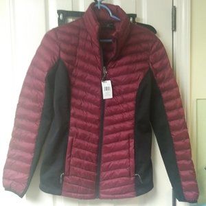 32 Degrees Heat Mixed Media Lightweight Jacket New